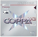Donic Coppa X1 Gold/X1 Platin Turbo/X2 Platin Soft/X3 Silver Rubber Table Tennis - HappyGreenStore