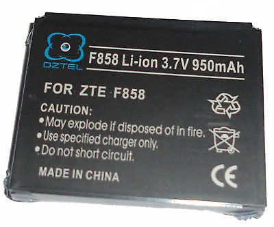Telstra ZTE F858 858 F852 battery Next G +1 yrwarranty - HappyGreenStore
