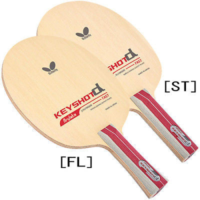 Butterfly Keyshot Alpha Blade Table tennis no Rubber Ping Pong racket racquet - HappyGreenStore