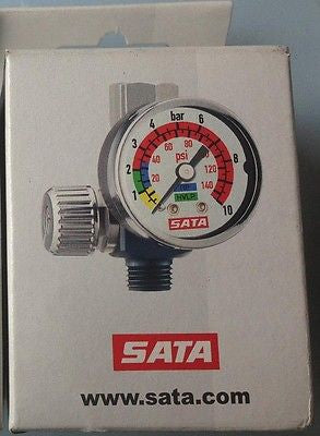 SATA Air Micrometer with Gauge SATA 27771 Air Regulator for Spray Gun Spray Gun - HappyGreenStore