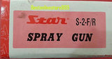 NEW Star S2 S-2 Spray Gun Mini series Gravity SprayGun S2R/S2F nozzle 0.5/0.8mm - HappyGreenStore