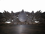 Varnished Balinese Dragon Sculpture Name & Position Board - Real Ebony Wood Bali - HappyGreenStore