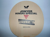 Butterfly Jonyer Hinoki Special blade table tennis ping - HappyGreenStore