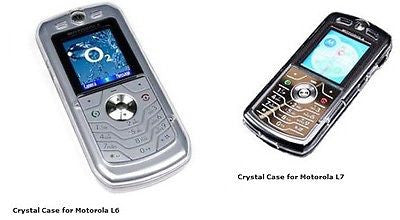 1X Crystal Clear Cover for Motorola L6 L7 E770 -OZ stoc - HappyGreenStore