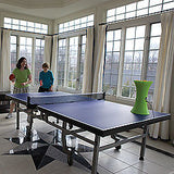 iPong Topspin uses AA battery robot training buddy table tennis +100trainingball - HappyGreenStore
