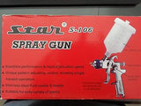 Star S-106 S106 Spray Gun Pro series (GUN +600mLCUP) Gravity Paint 1.4/1.7/2.0mm - HappyGreenStore