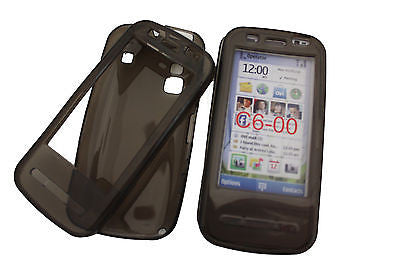 1 X Soft Gel Skin Case TPU Cover Nokia C3 C6 X2 X3-02 Touch and Type N97 OZtel - HappyGreenStore