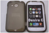 Soft Gel Skin Case TPU Cover HTC Desire V T328W Desire X Desire C OZtel Brand - HappyGreenStore