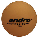 NEW Andro 3 Stars 40mm Speed Ball Balls Variety Qty ITTF Approved Table Tennis - HappyGreenStore