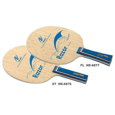 Nittaku Razor Shakehand Blade Table Tennis Ping Pong no rubber racket. - HappyGreenStore