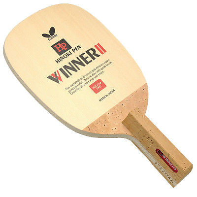 Butterfly Hinoki Pen Winner II S Square Penhold Blade - HappyGreenStore