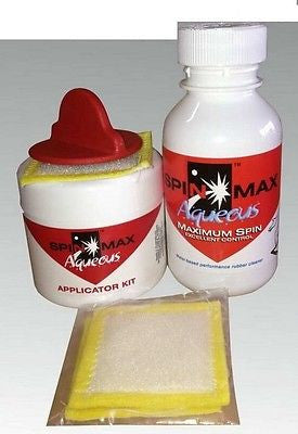 SpinMax Aqueous/Blue Rubber Cleaner + Applicator Kit + Replacement Applicator - HappyGreenStore