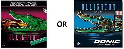 Donic Alligator Anti "Anti Spin"/ Alligator DEF "long pips" Rubber Table Tennis - HappyGreenStore