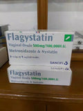 Flagystatin Ovule Supp Nystatin + Metronidazole FOR vaginitis/CANDIDA/TRICHOMONAS infect