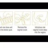 Flagystatin Ovule Supp Nystatin + Metronidazole FOR vaginitis/CANDIDA/TRICHOMONAS infect