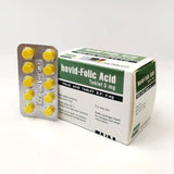 Hovid Folic Acid 5mg one box 100 tablets