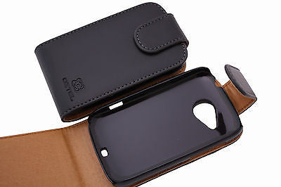 1 X Premium High Quality Exclusive Flip case for HTC Desire C Cover OZtel Brand - HappyGreenStore