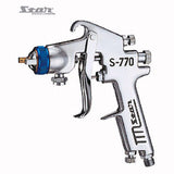 Star S-770 Spray Gun Pro series (GUN ONLY) Gravity/Suction Paint 1.5/1.7/2/2.5mm - HappyGreenStore