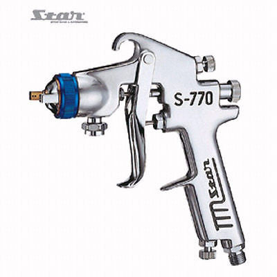 Star S-770 Spray Gun Pro series (GUN ONLY) Gravity/Suction Paint 1.5/1.7/2/2.5mm - HappyGreenStore