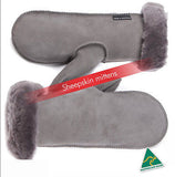 NEW Roll over cuff Sheepskin Mittens - 12 colors mitten 100% 1st grade sheepskin - HappyGreenStore