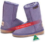 Kids Classic UggBoots Ugg Boots - 18-20cm tall boot -12 colors-Made in Australia - HappyGreenStore