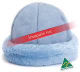 NEW Rolled up/down rim Sheepskin Hat For Winter or snow 100% 1st grade sheepskin - HappyGreenStore