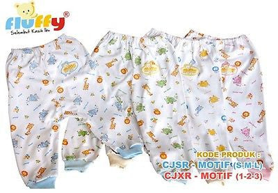 Fluffy Cute Baby Sleeping pants for Kids Unisex Boys Girls animal print Size 3 - HappyGreenStore