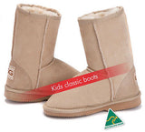 Kids Classic UggBoots Ugg Boots - 18-20cm tall boot -12 colors-Made in Australia - HappyGreenStore