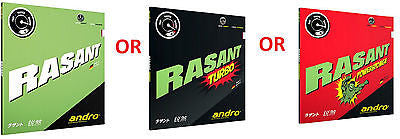 Andro RASANT or RASANT TURBO or RASANT PowerSponge Rubber - Table Tenn ...