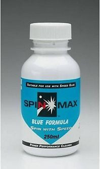 SpinMax Blue 250 mL Blue Formula Rubber Cleaner Spin Max Table Tennis Ping Pong - HappyGreenStore