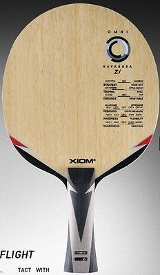 Xiom Omni Hayabusa Zi Zephylium Shakehand/Chinese Penhold blade table tennis - HappyGreenStore