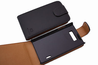 1 X Premium High Quality Flip case for LG Optimus L7 P700 P705 Cover OZtel Brand - HappyGreenStore