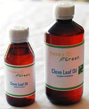 Happy Green 100% Pure Clove Leaf oil Perfect for Mould - Oil of Cloves Fresh lot - HappyGreenStore