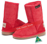 Kids Classic UggBoots Ugg Boots - 18-20cm tall boot -12 colors-Made in Australia - HappyGreenStore