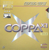 Donic Coppa X1 Gold/X1 Platin Turbo/X2 Platin Soft/X3 Silver Rubber Table Tennis - HappyGreenStore