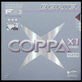 Donic Coppa X1 Gold/X1 Platin Turbo/X2 Platin Soft/X3 Silver Rubber Table Tennis - HappyGreenStore