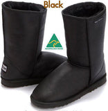 Stealth Short Deluxe UggBoots Ugg Boots -25 cm boot with water resistant leather - HappyGreenStore