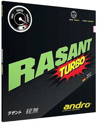 Andro RASANT or RASANT TURBO or RASANT PowerSponge Rubber - Table Tenn ...