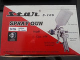 Star S-106 S106 Spray Gun Pro series (GUN +600mLCUP) Gravity Paint 1.4/1.7/2.0mm - HappyGreenStore