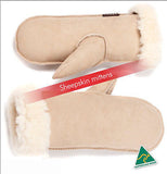 NEW Roll over cuff Sheepskin Mittens - 12 colors mitten 100% 1st grade sheepskin - HappyGreenStore