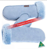 NEW Roll over cuff Sheepskin Mittens - 12 colors mitten 100% 1st grade sheepskin - HappyGreenStore