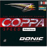NEW Donic COPPA S.P.E.E.D. Medium Sponge/The World Champion Rubber Table Tennis - HappyGreenStore