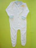 Fluffy Cute Frog Jumper covered feet Baby Pyjamas for Toddler Unisex Boys Girls - HappyGreenStore
