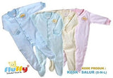 Fluffy Cute Frog Jumper covered feet Baby Pyjamas for Toddler Unisex Boys Girls - HappyGreenStore